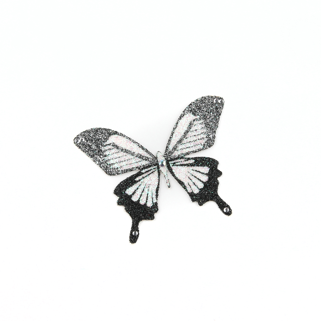 Butterfly Sticker - Black & White - Big
