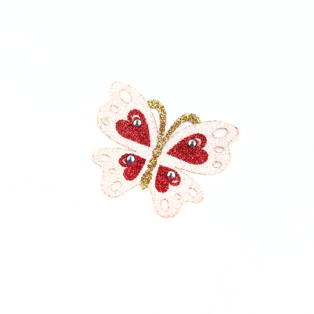 Sticker - Butterfly With Heart On Wings