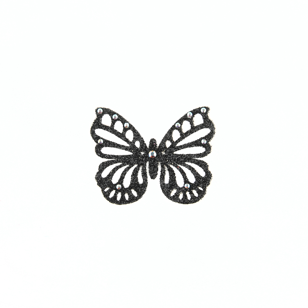 Butterfly Sticker - Black - Big
