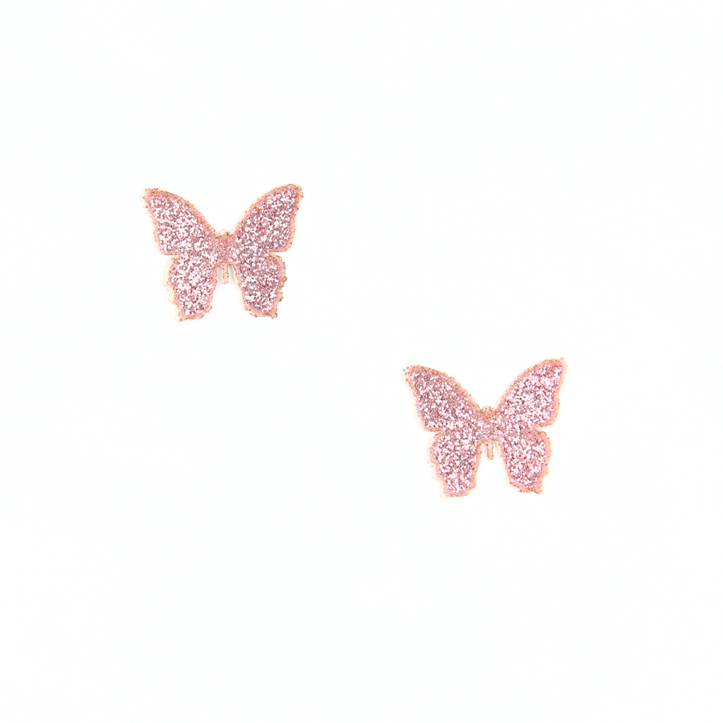Butterfly 4 Stickers - Pink - Small