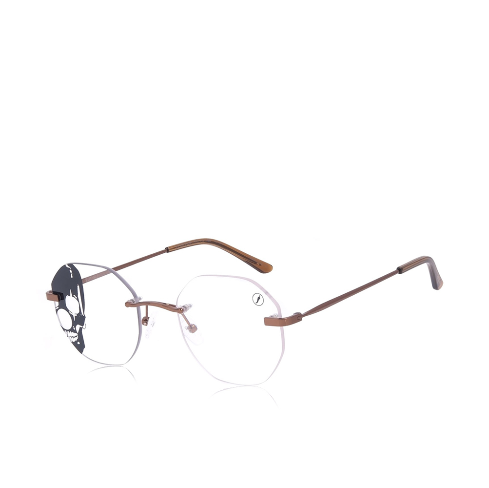 Optical Glasses Brown - Brown - Size - 56-21-145