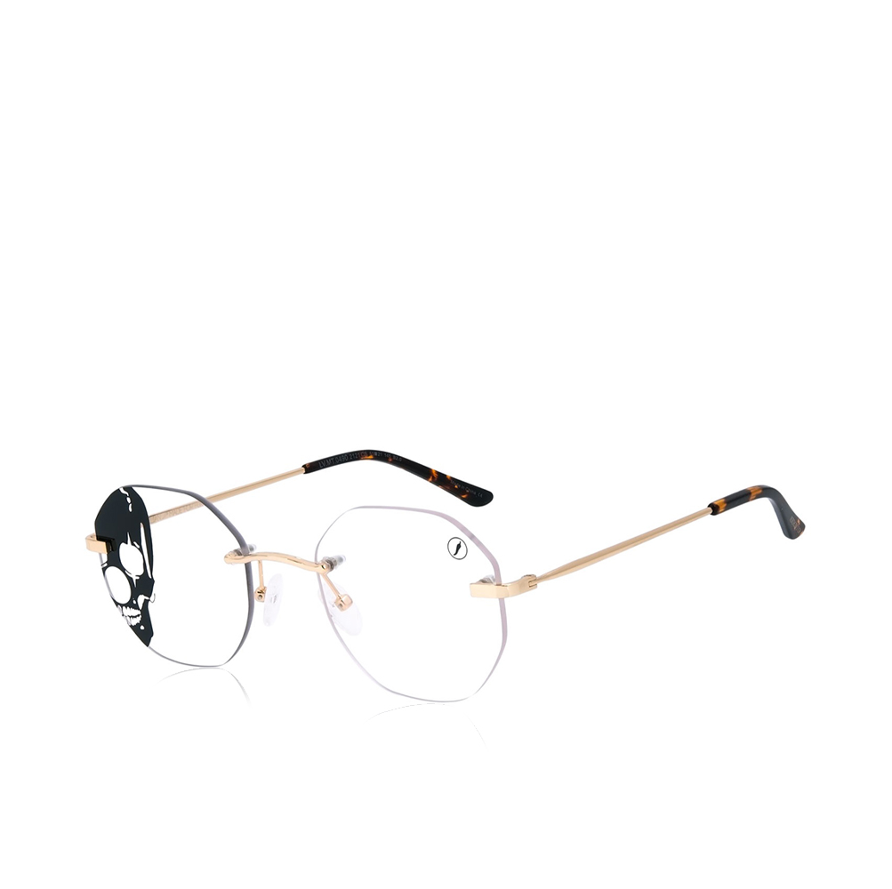 Optical Glasses Golden - Golden - Size - 56-21-145
