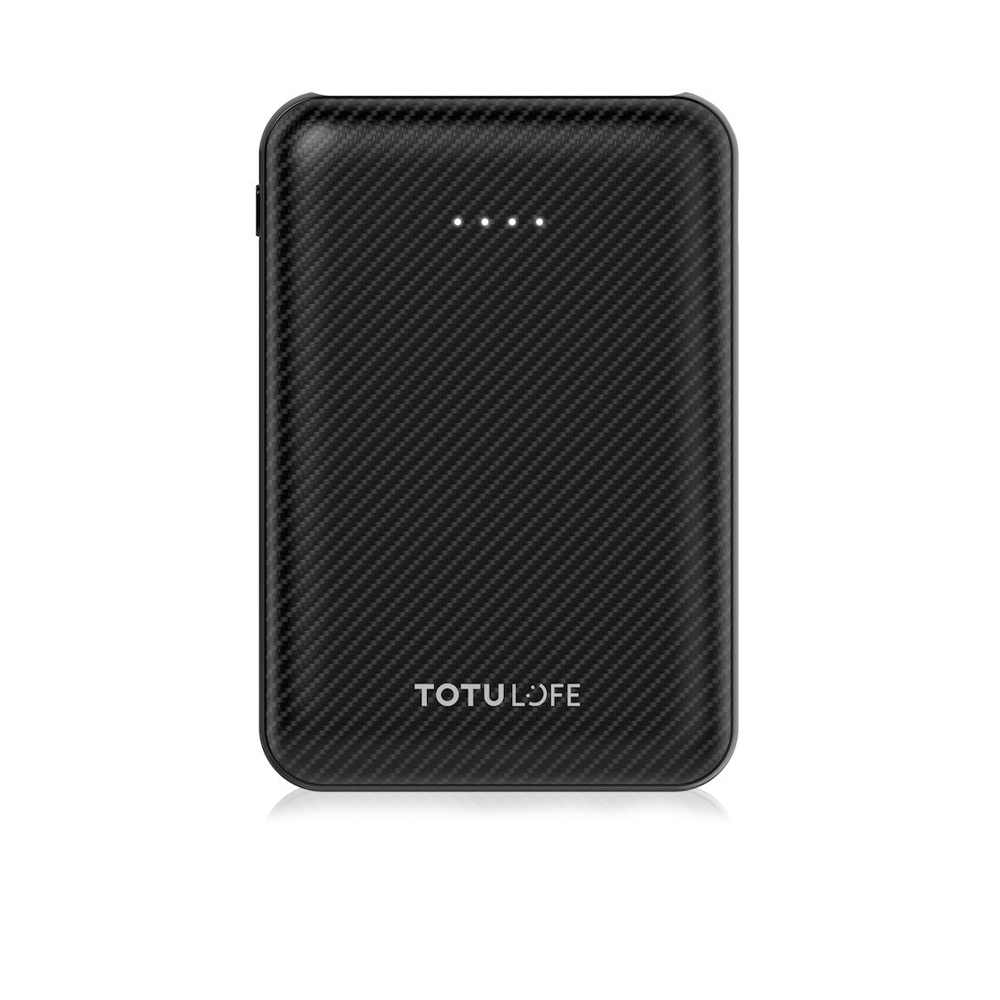 Carbon Series Power Bank 10000Mah - Black   