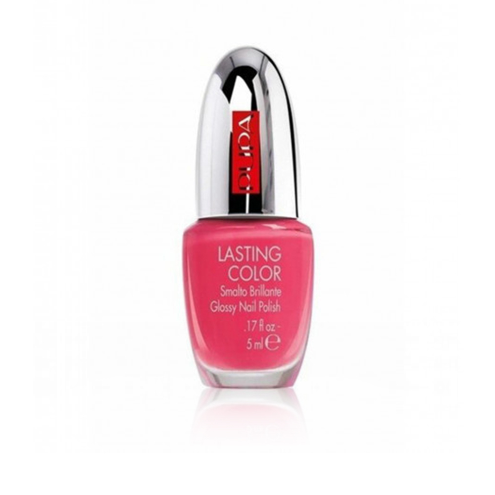 Lasting Color Glossy Nail Polish - N 518 - Pink Coral