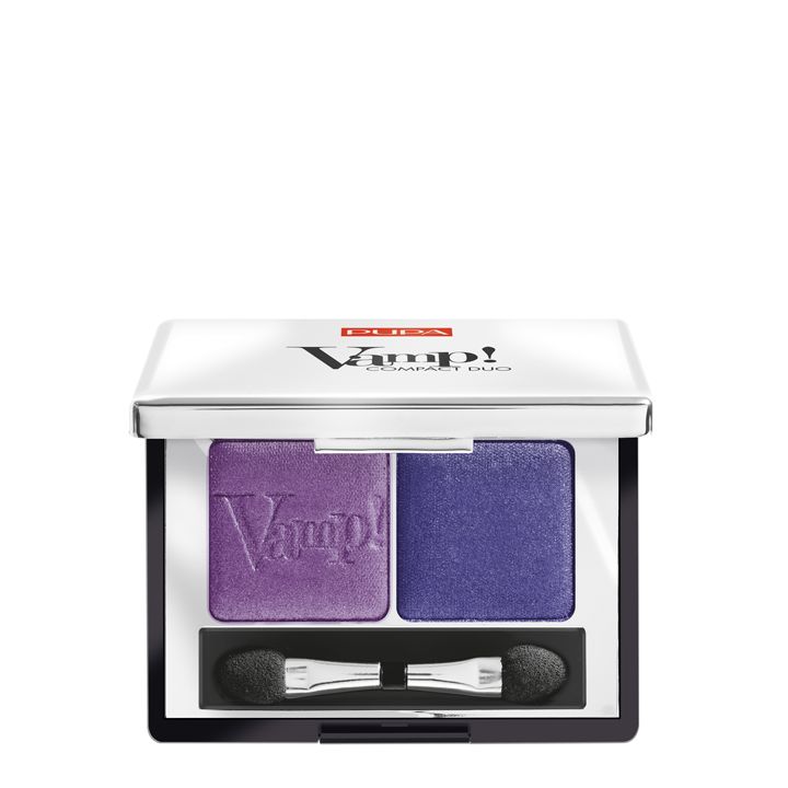Vamp Compact Duo Eyeshadow - N 11 - Rock Violet   