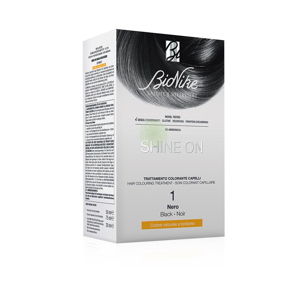 Shine On Hair Color - N 1 - Black 50 + 75 Ml