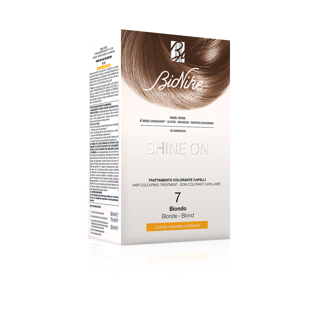 Shine On Hair Color - N 7 - Blonde - 50 + 75 Ml