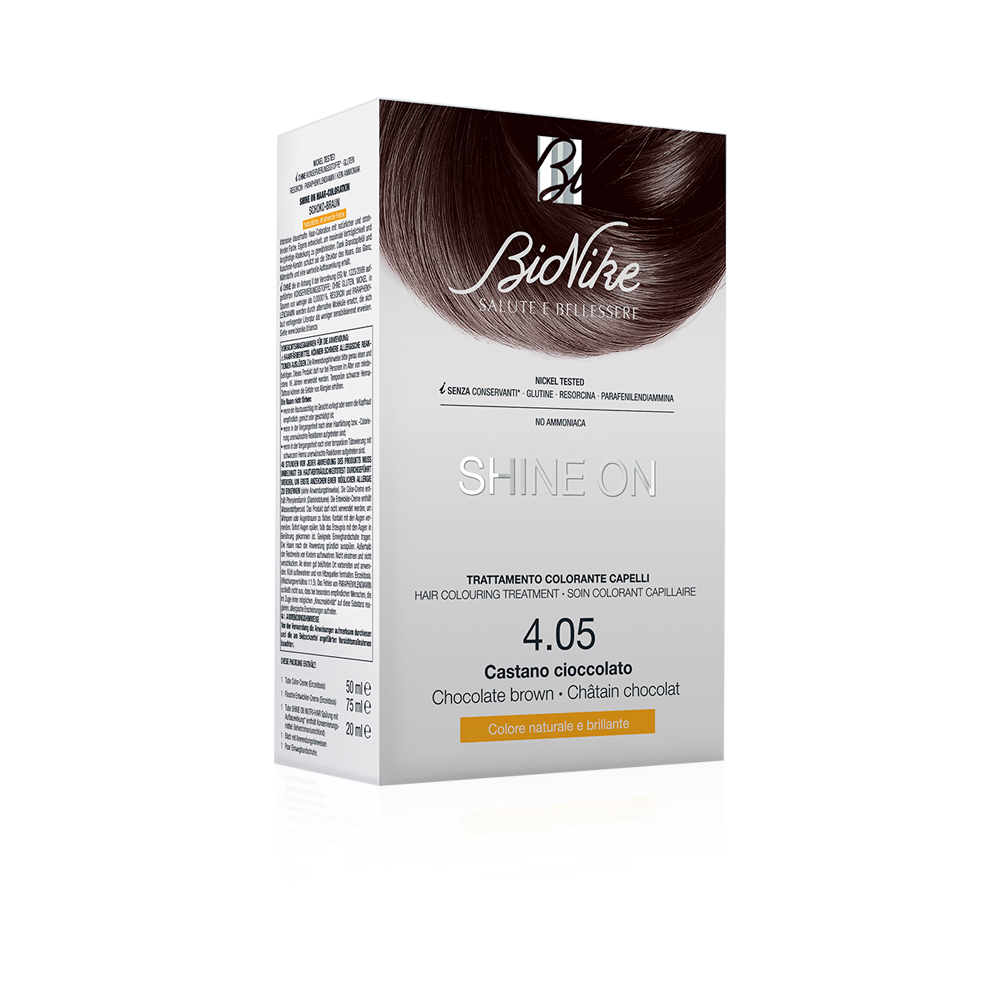 Shine On Hair Color - N 4.05 - Chocolate Brown - 50 + 75 Ml