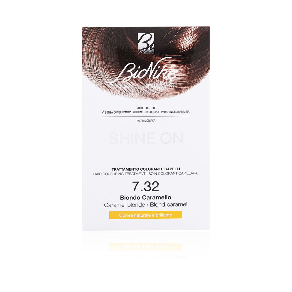 Shine On Hair Color - N 7.32 - Caramel Blonde - 50 + 75 Ml