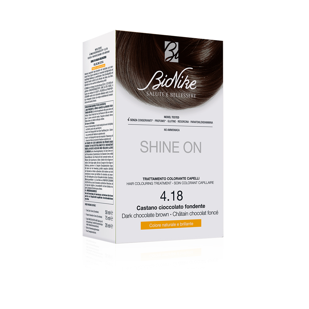Shine On Hair Colouring Treatment - 4.18 - Dark Chocolate Brown