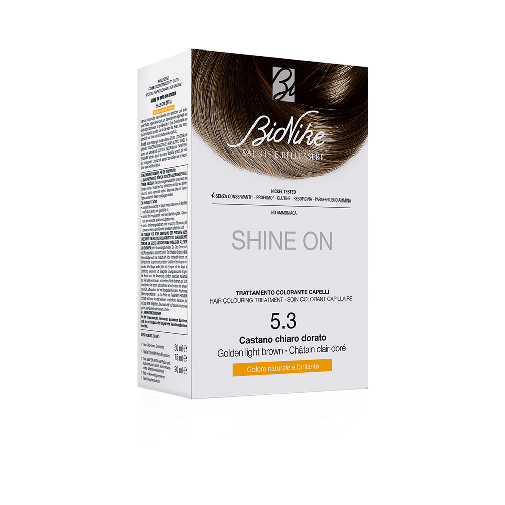 Shine On Hair Colouring Treatment - 5.3 - Golden Light Brown   