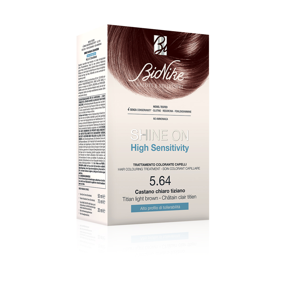 Shine On Hs Hair Color - N 5.64 - Titian Light Brown - 50 + 75 Ml
