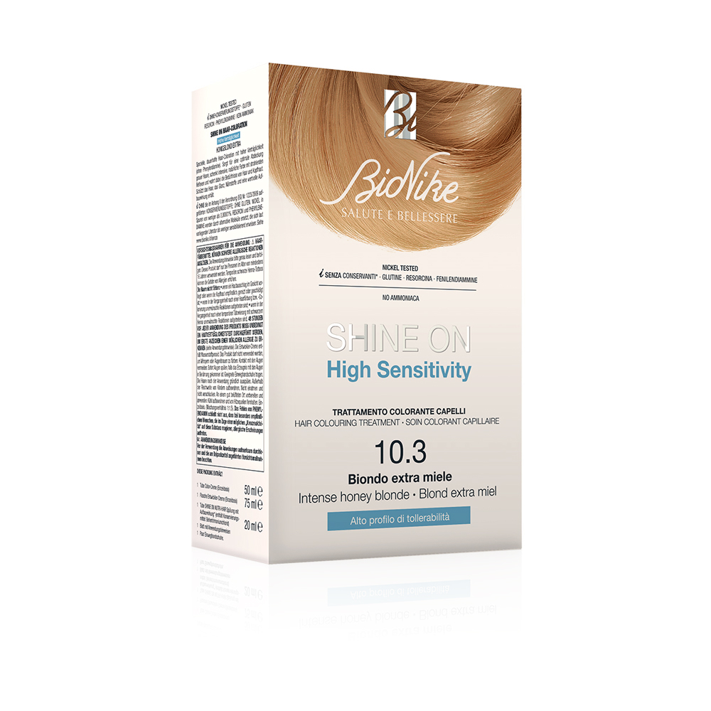Shine On Hs Hair Color - N 10.3 - Intense Honey Blonde - 50 + 75 Ml