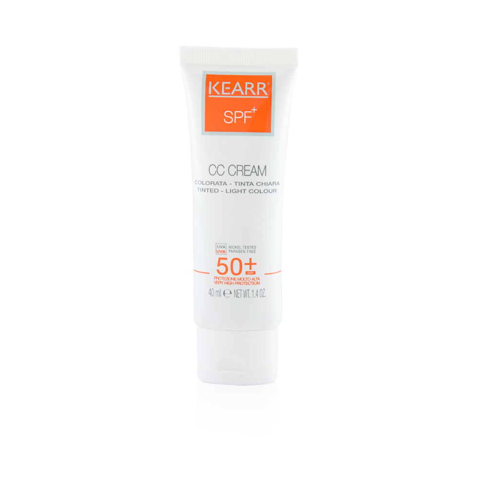 Spf +50 Cc Sunscreen Cream - Light Colour - 40 Ml   