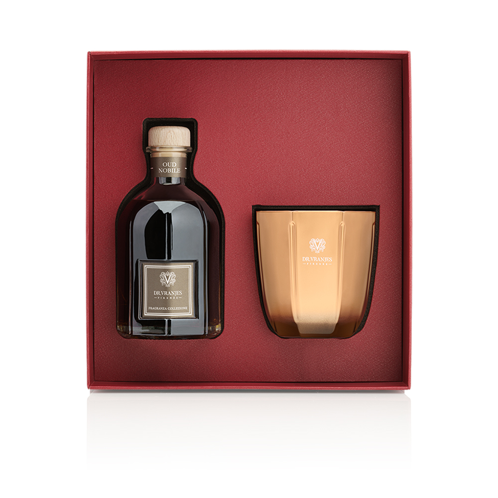 Oud Nobile Diffuser 250 ml + Candle 200 g Gift Box   