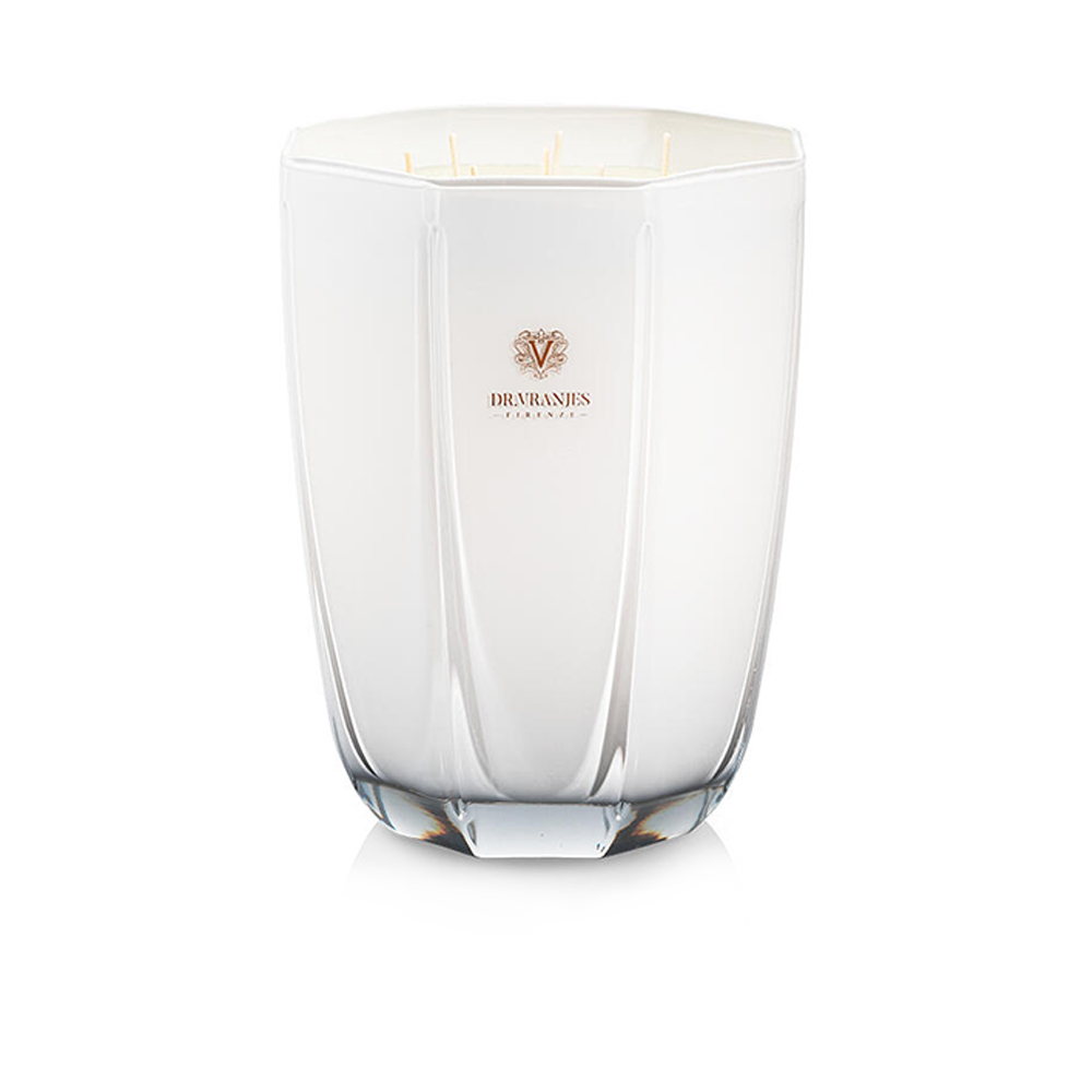 Decorative Candle Perla - Ginger Lime - White - 200 g    