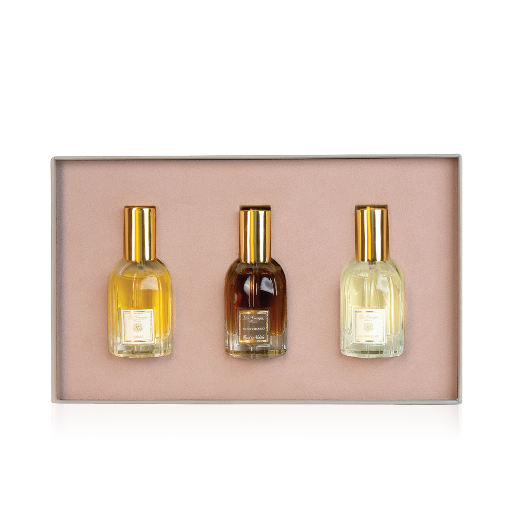 Ambra - Oud Nobile - Ginger Lime Room Spray Gift Box - 3 X 25 ml     