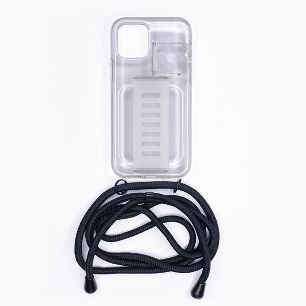 Boost Case Necklace With Kickstand For iPhone 12 Pro Max - Clear
