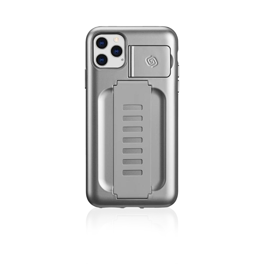 Boost Case With Kickstand For iPhone 11 Pro - Metallic Silver