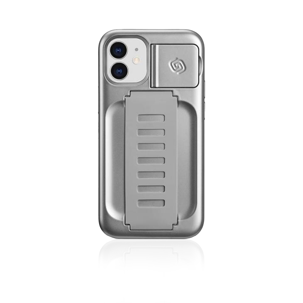 Boost Case With Kickstand For iPhone 11 - Metallic Silver