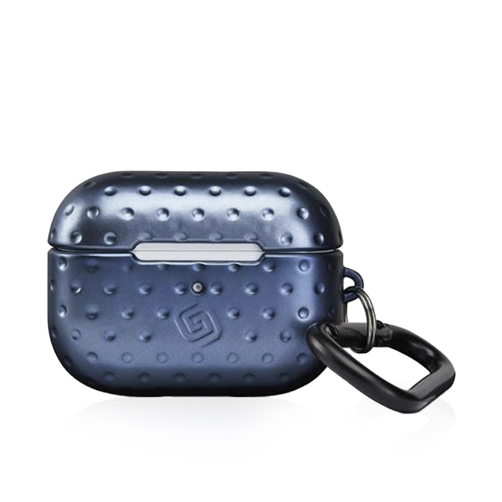 Shell Case For Airpods Pro - Metallic Blue