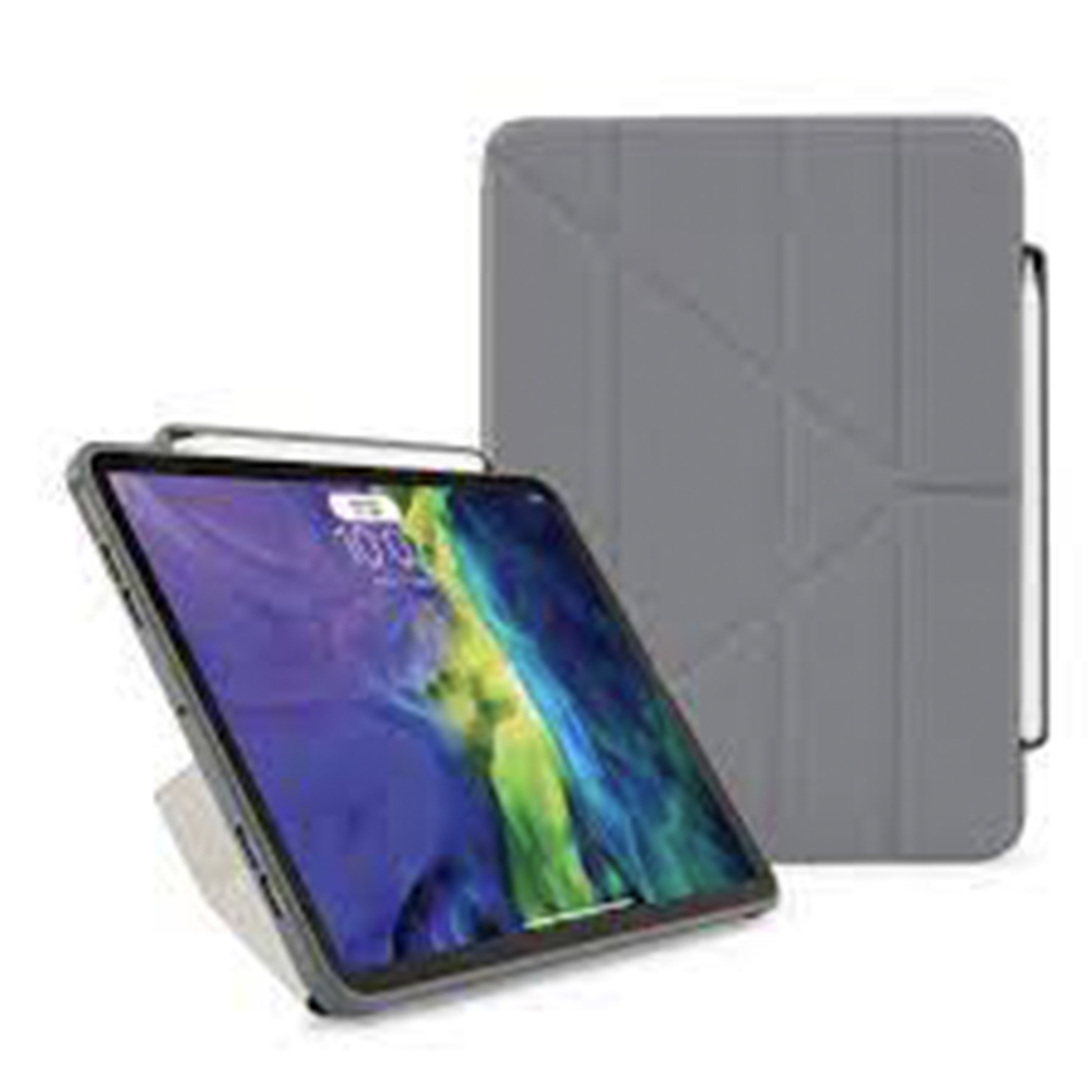 Origami Pencil Case For Ipad Air 4 - 10.9 Inch (2020) - Dark Grey