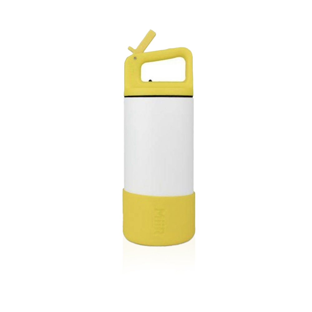 Kids Wide Mouth Bottle - Yellow - 350ml
