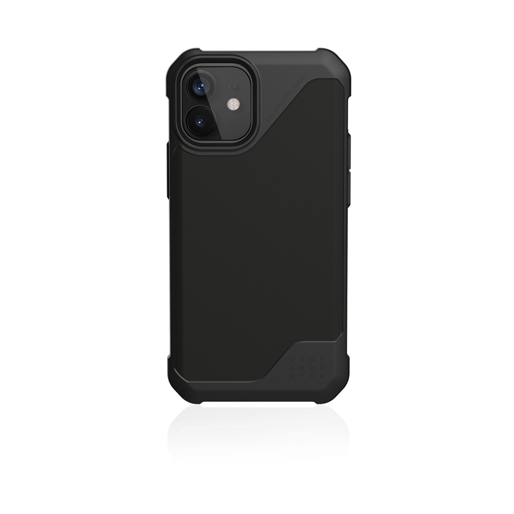 Metropolis Lite Case For iPhone 12 mini Satn Armr - Black