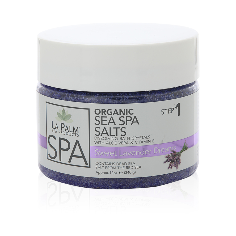 Sea Spa Salt - Sweet Lavender - 12oz