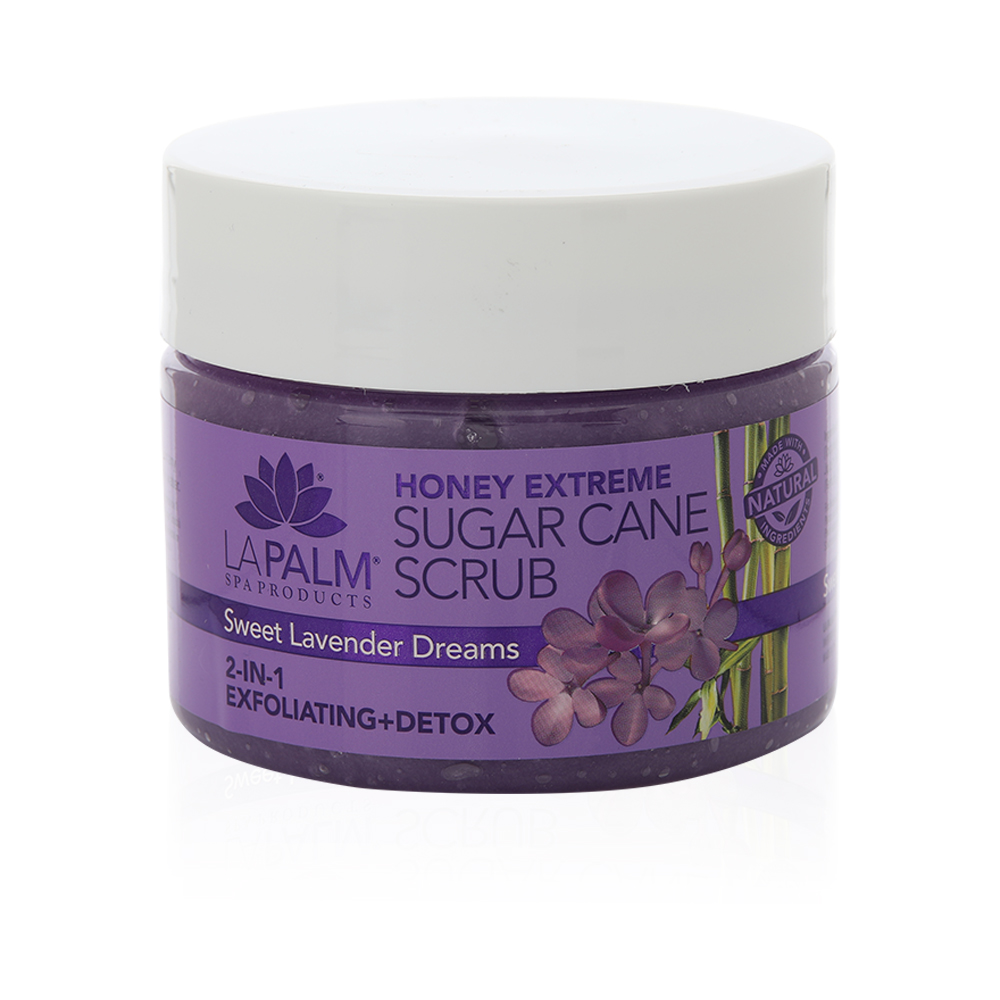 Honey Extreme Sugar Scrub - Sweet Lavender Dreams - 12oz