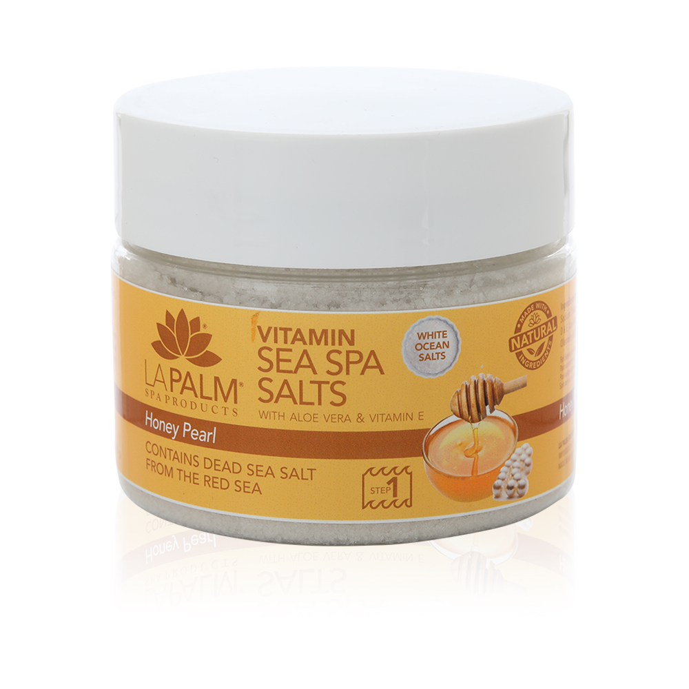 Sea Spa Salt - Honey Pearl - 12oz