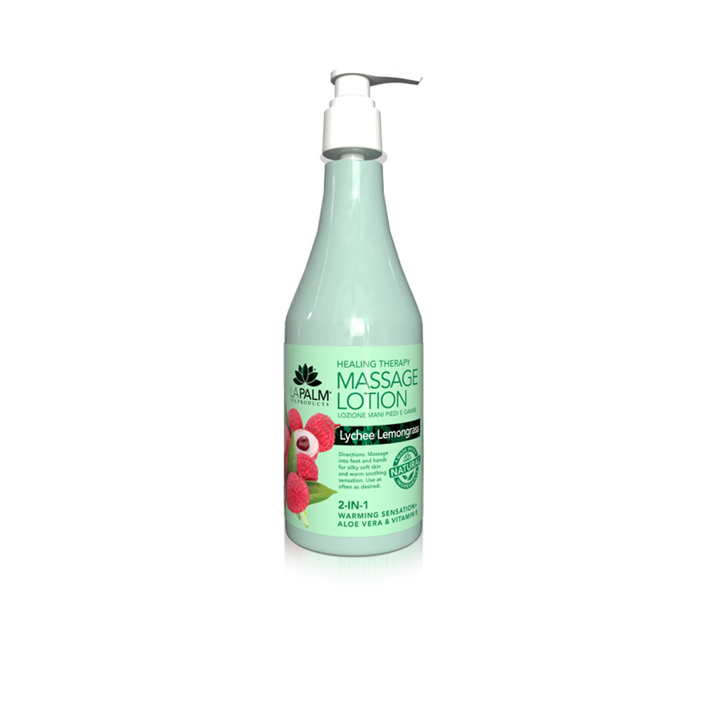 Organic Healing Therapy Lotion Lychee - Lemongrass - 240 Ml
