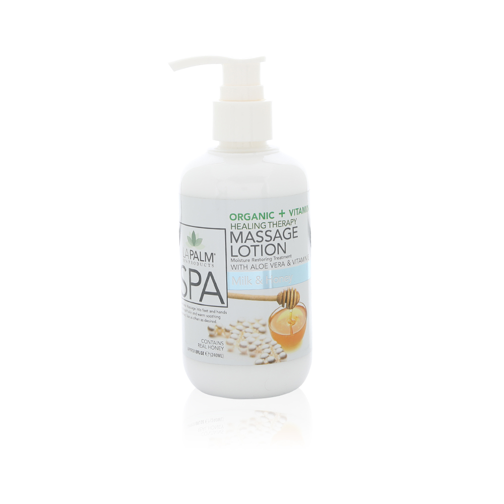 Organic Healing Therapy Lotion - Milk And Honey - 240 Ml