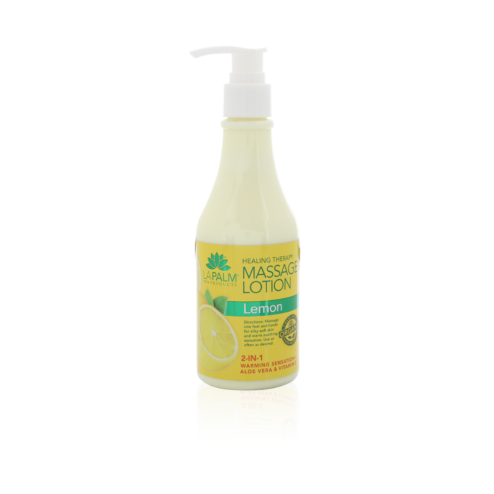 Organic Healing Therapy Lotion - Lemon - 240 Ml