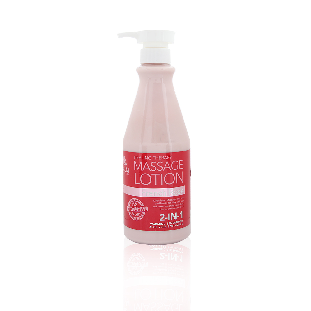 Organic Healing Therapy Lotion - French Rose - 24oz