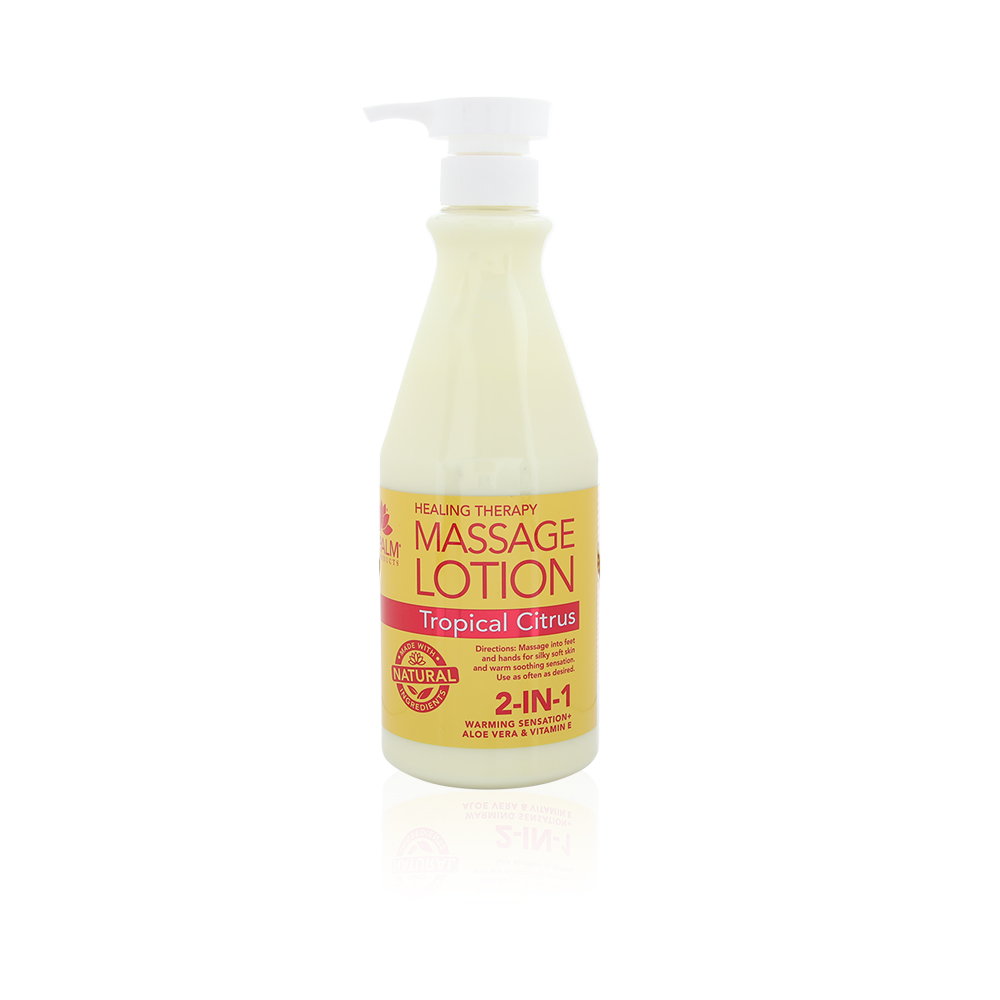 Organic Healing Therapy Lotion - Tropical Citrus - 24oz