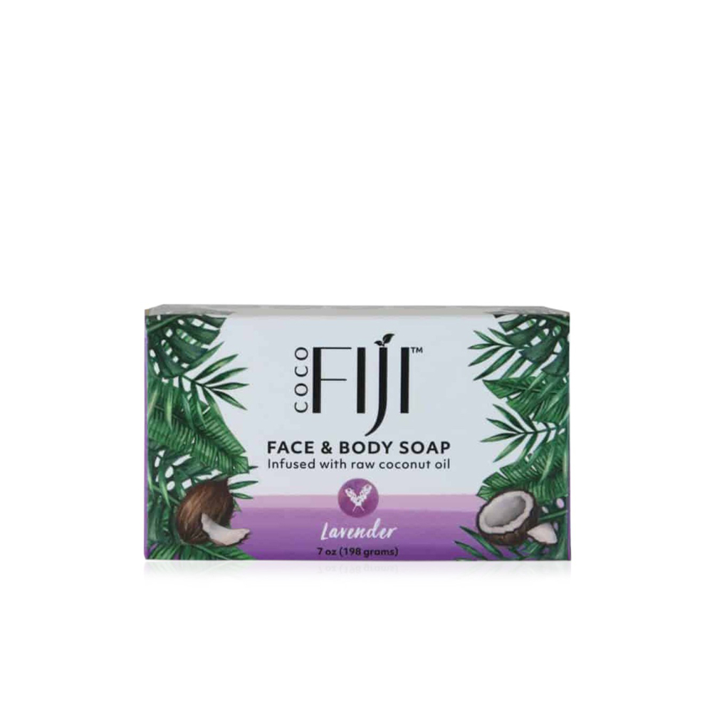 Face & Body Infused With Raw Coconut Oil Bar Soap - Coconut Lime