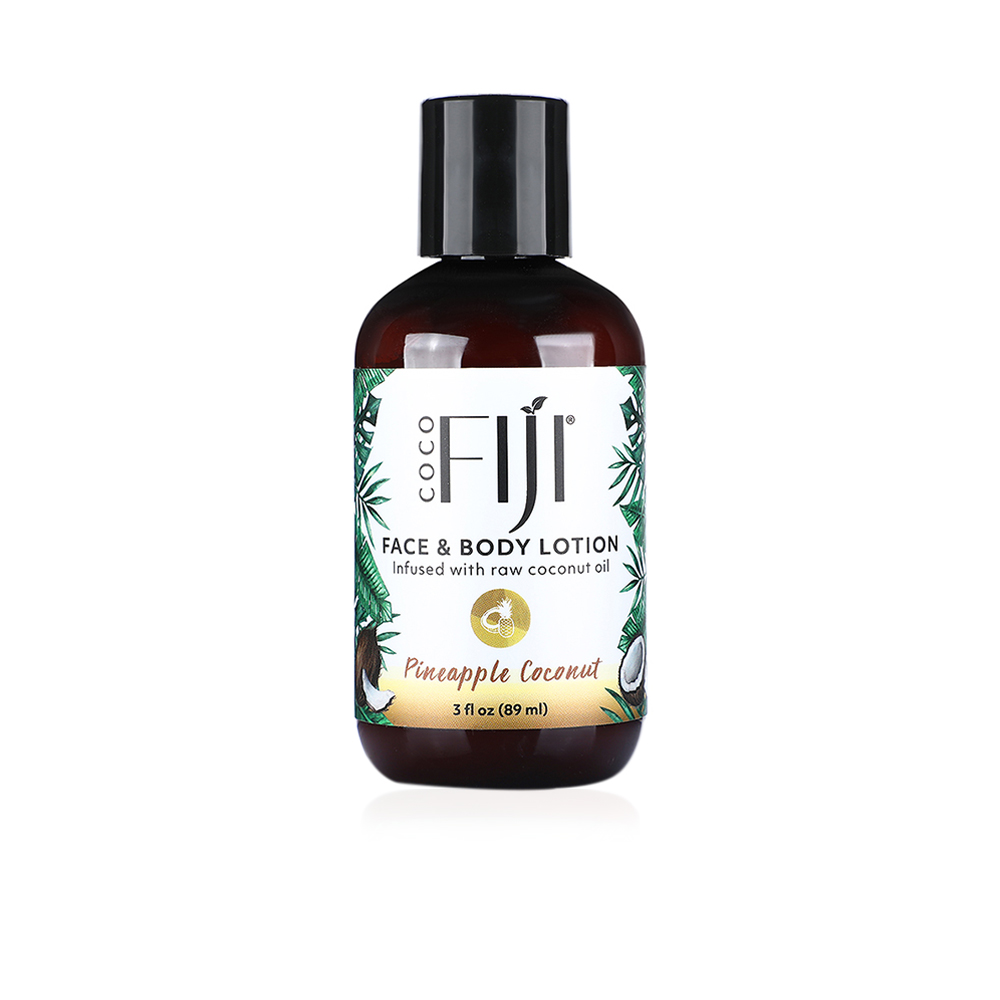 Face & Body Lotion Infused With Raw Coconut Oil - Lemongrass Tangerine