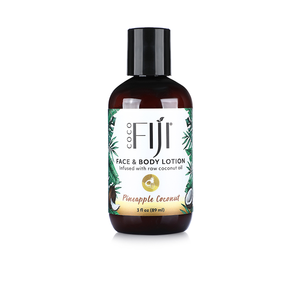 Face & Body Lotion Infused With Raw Coconut Oil - Tea Tree Spearmint
