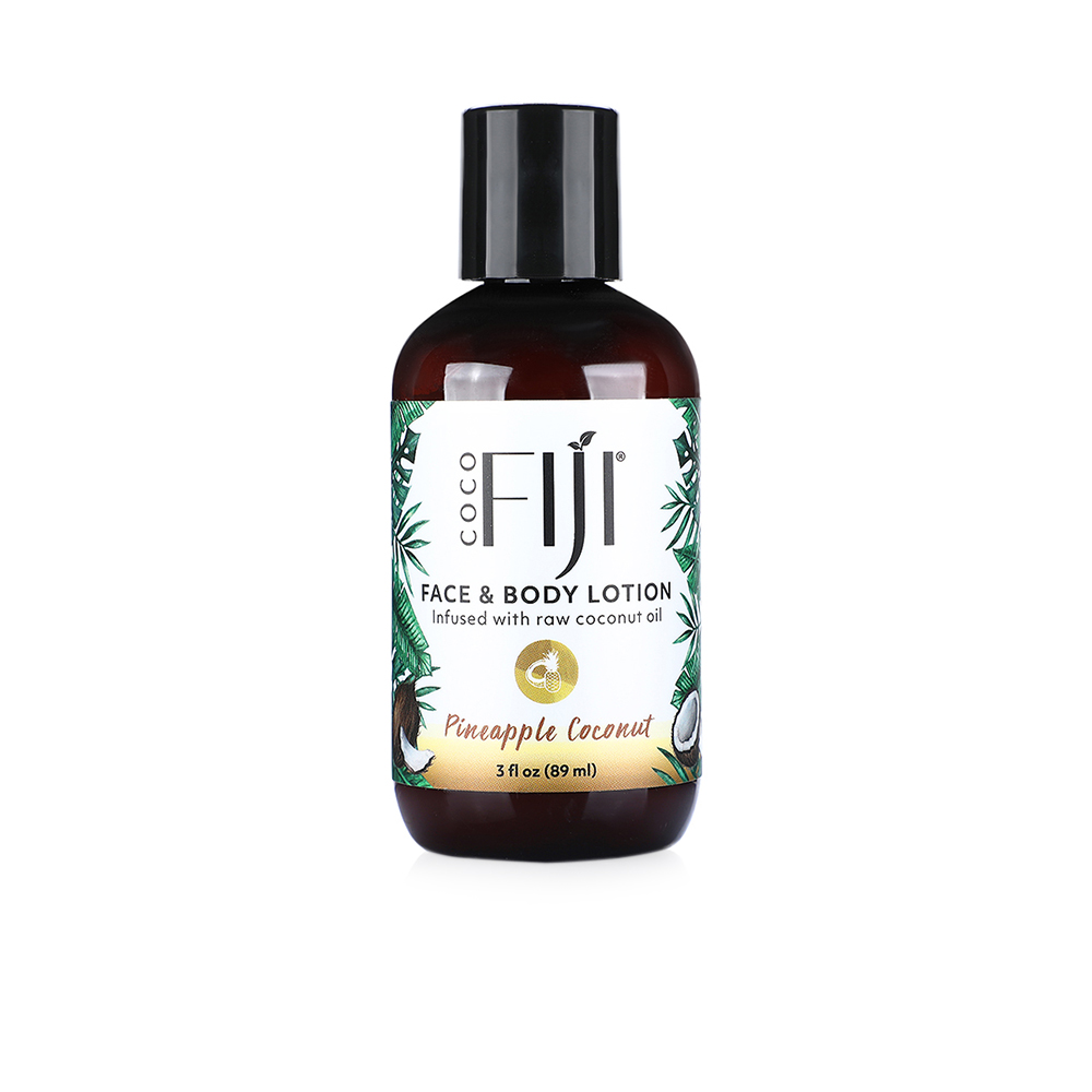 Face & Body Lotion Infused With Raw Coconut Oil - Pineapple Coconut