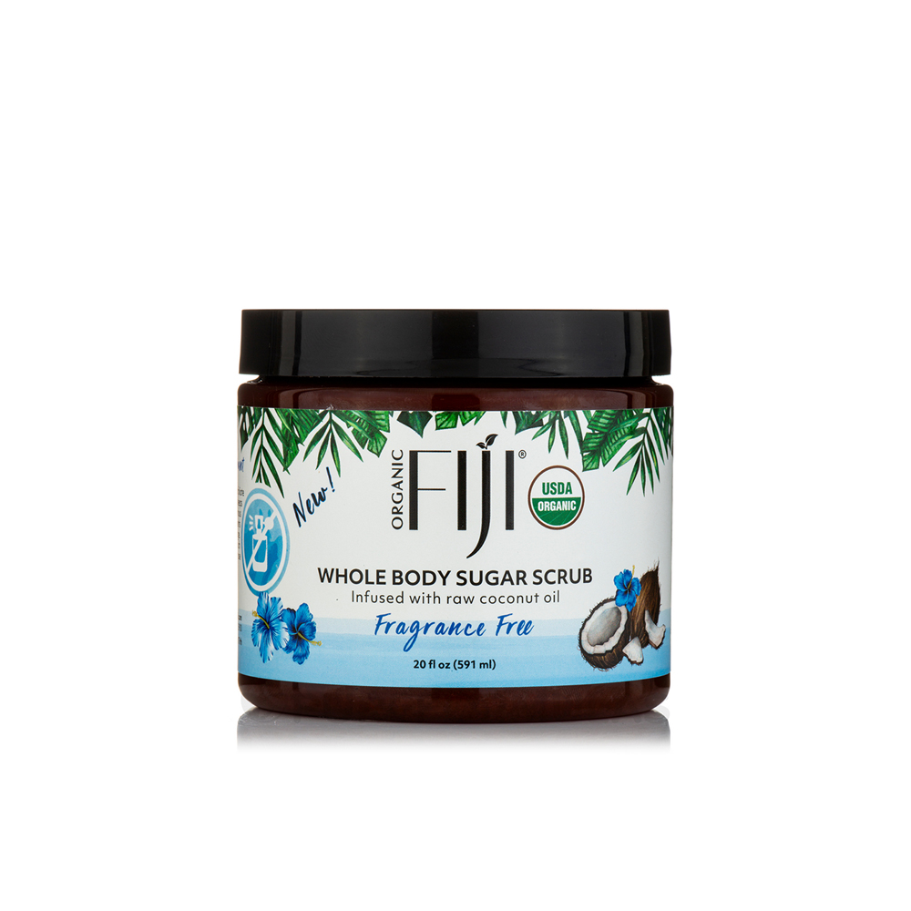 Whole Body Sugar Scrub Infused With Coconut Oil - Peppermint