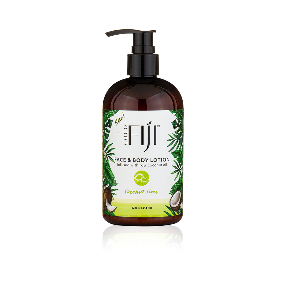 Face & Body Lotion Infused With Raw Coconut Oil - Fragrance Free - 354ml