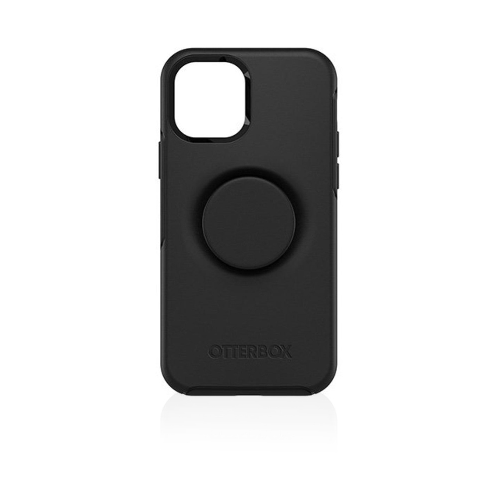 Symmetry Otter + Pop Case For IPhone 12 / 12 Pro - Black 