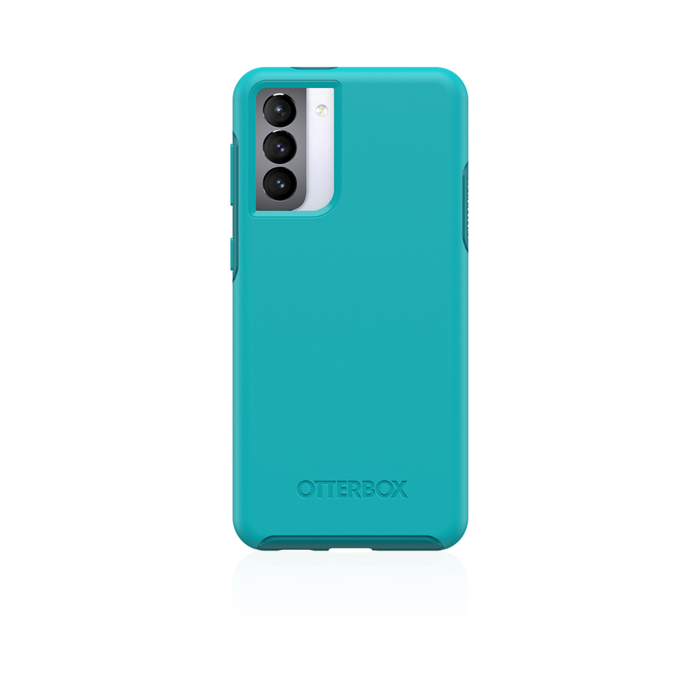 Hard Cover Symmetry Case For Samsung Galaxy S21 Plus - Rock Candy - Blue