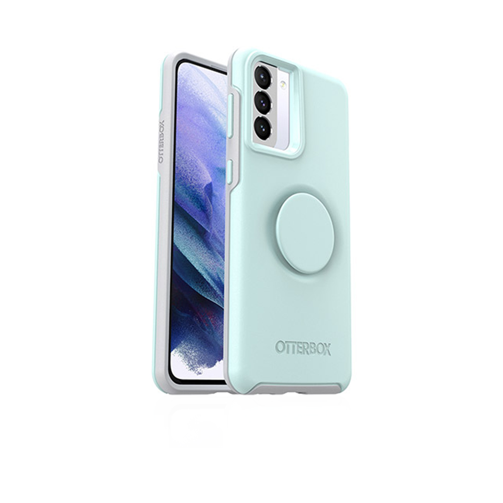 Pop Symmetry Case for Samsung Galaxy S21 Plus 5G - Tranquil Waters - Blue