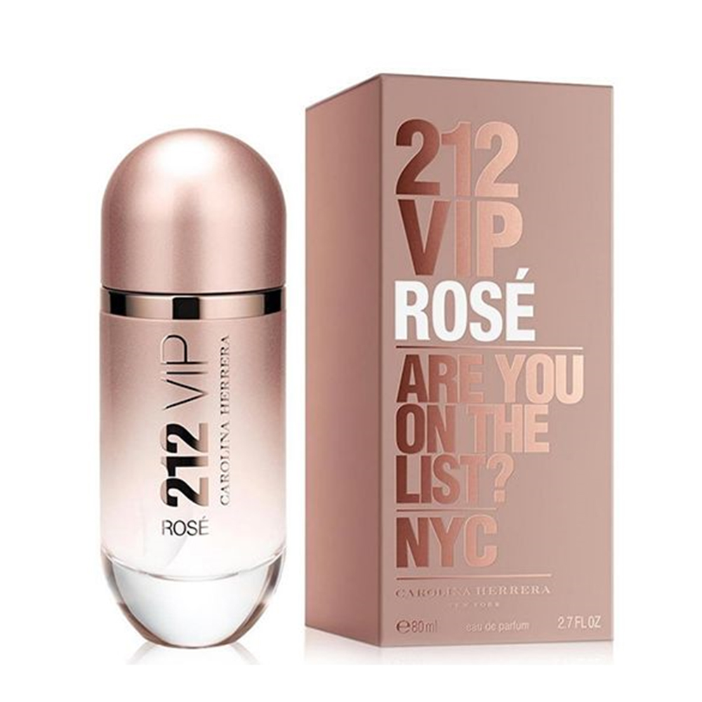 212 Vip Rose Eau De Perfume For Women - 80 Ml