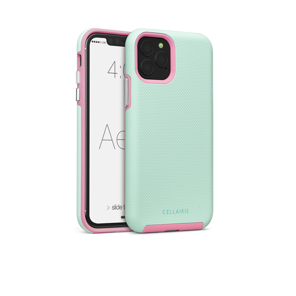 Matter Aero Grip Case For iPhone 11 Pro - Light Green