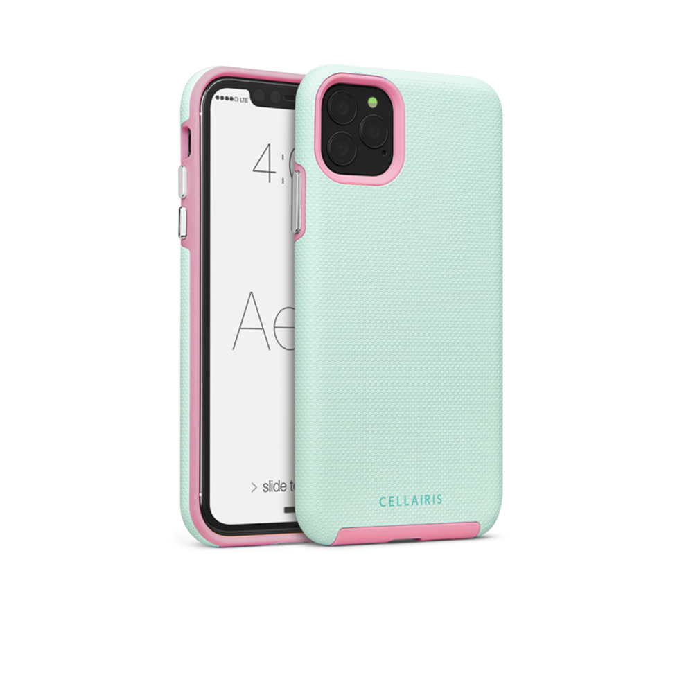 Matter Aero Grip Case For Iphone 11 Pro Max - Light Green