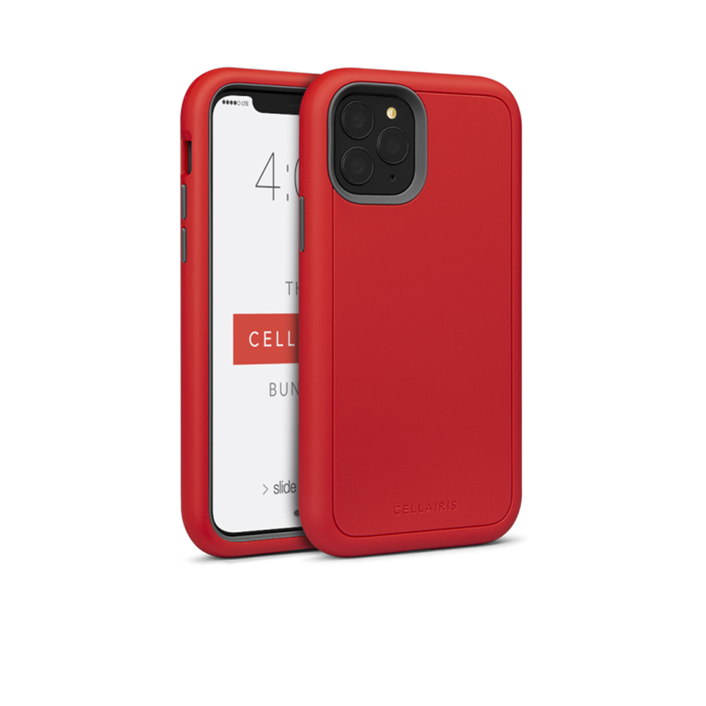 Challenger Rapture Elite Case For Iphone 11 Pro - Red/Dark Gray