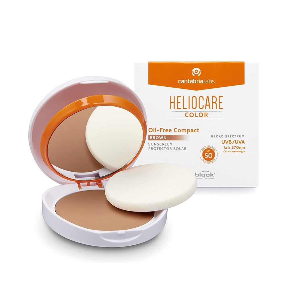 Compact Powder Oil-free Spf 50 - Brown    